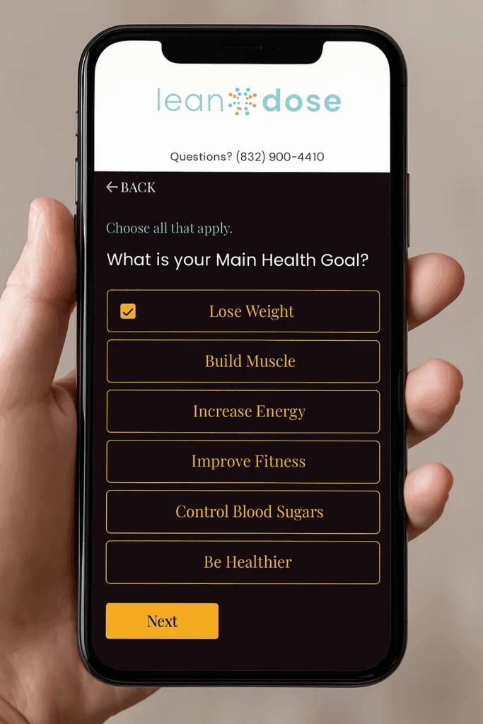 Lean Dose 3-minute eligibility quiz